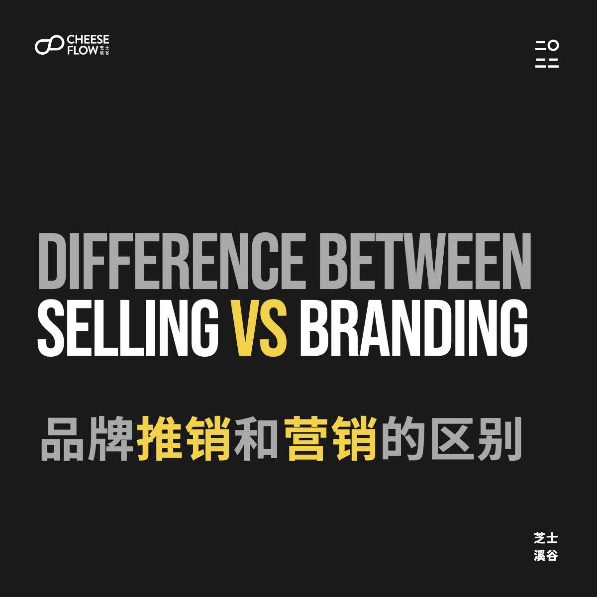 品牌推销和营销的区别